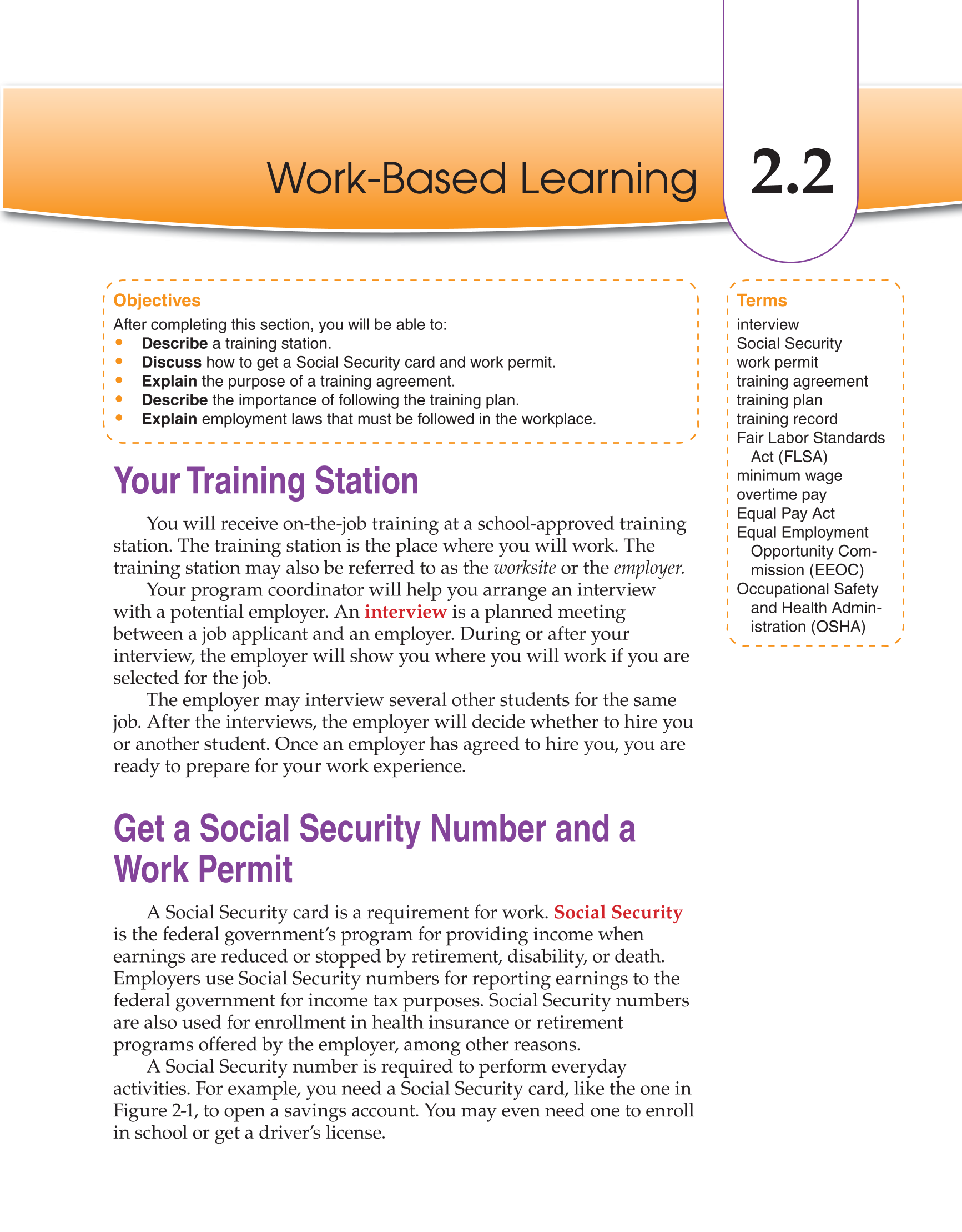 School to Career, 10th Edition page 29