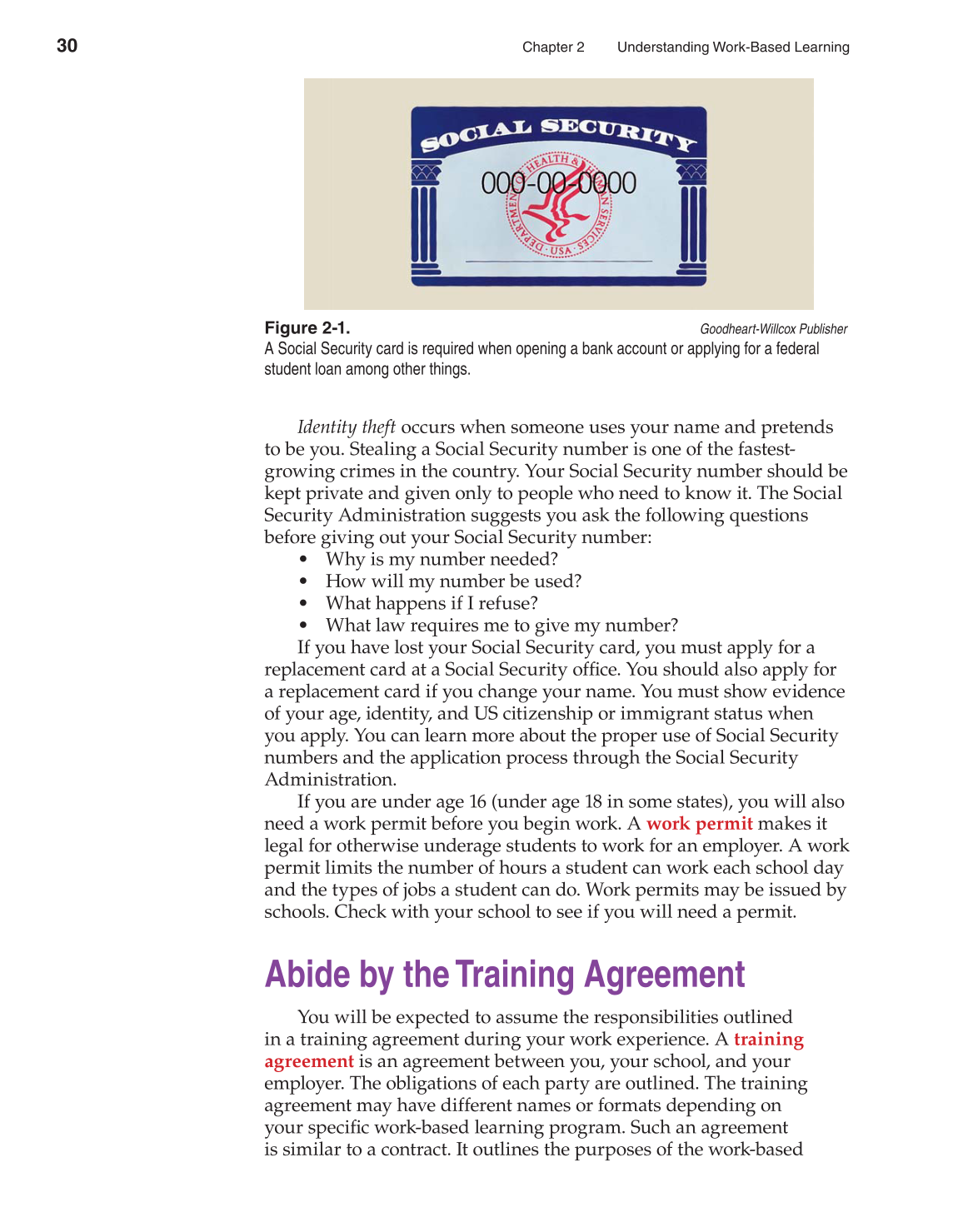 School to Career, 10th Edition page 30