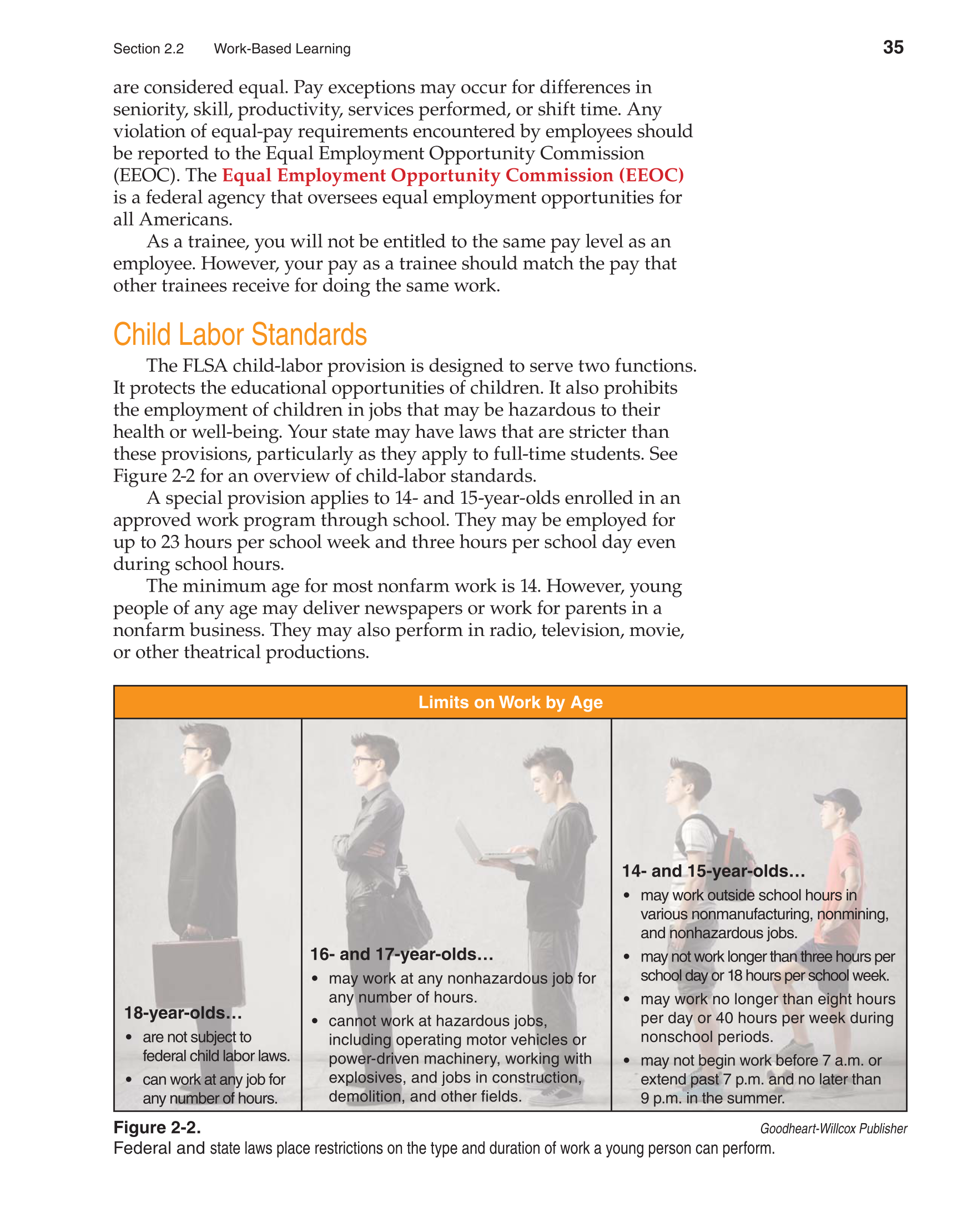 School to Career, 10th Edition page 35