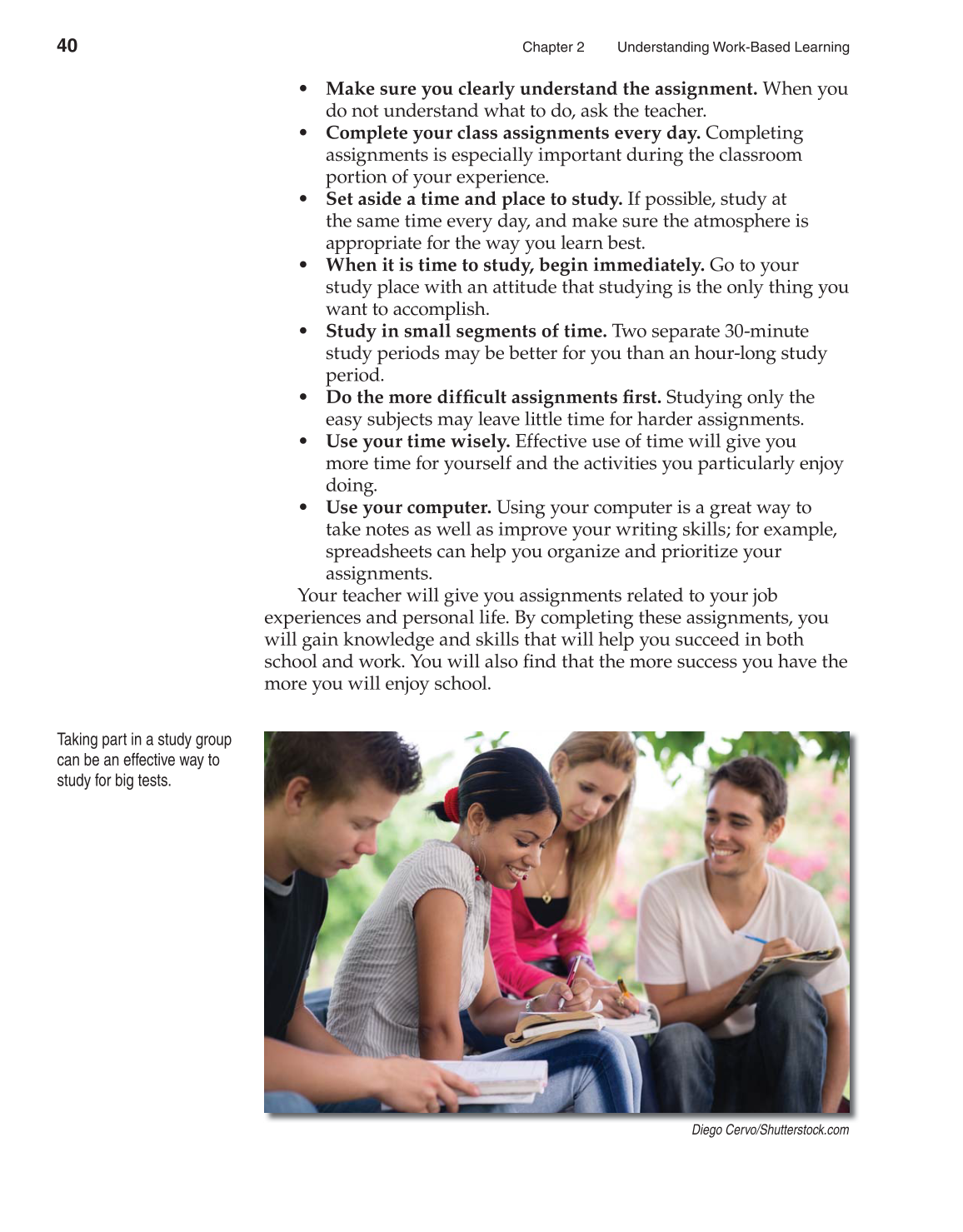 School to Career, 10th Edition page 40