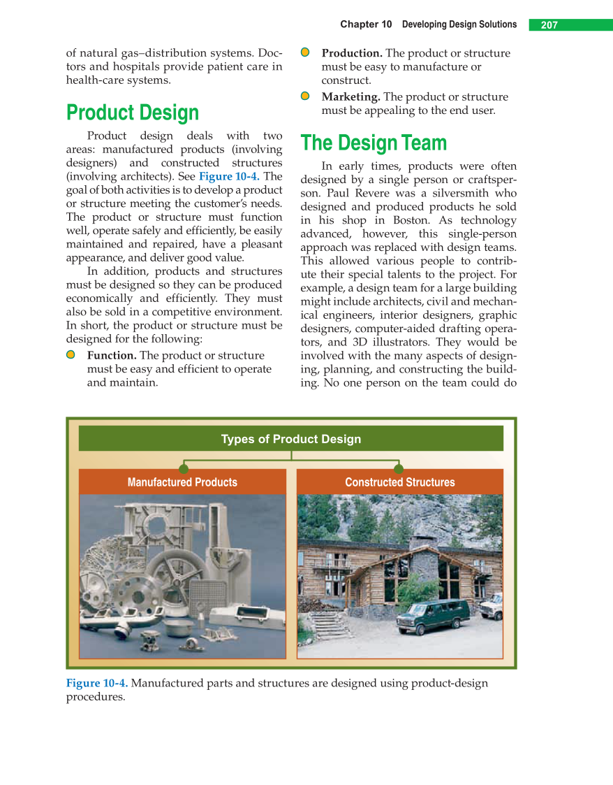 Technology &amp; Engineering, 6th Edition page 207