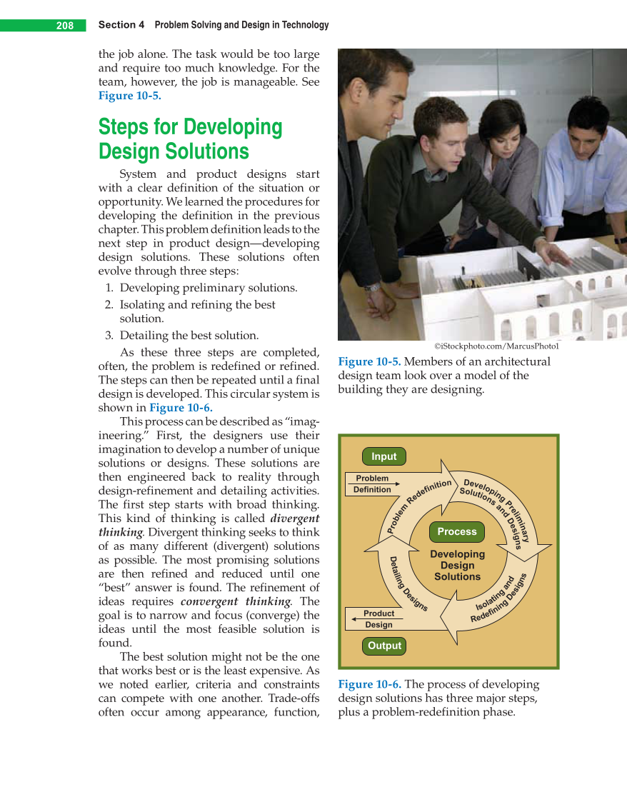 Technology &amp; Engineering, 6th Edition page 208