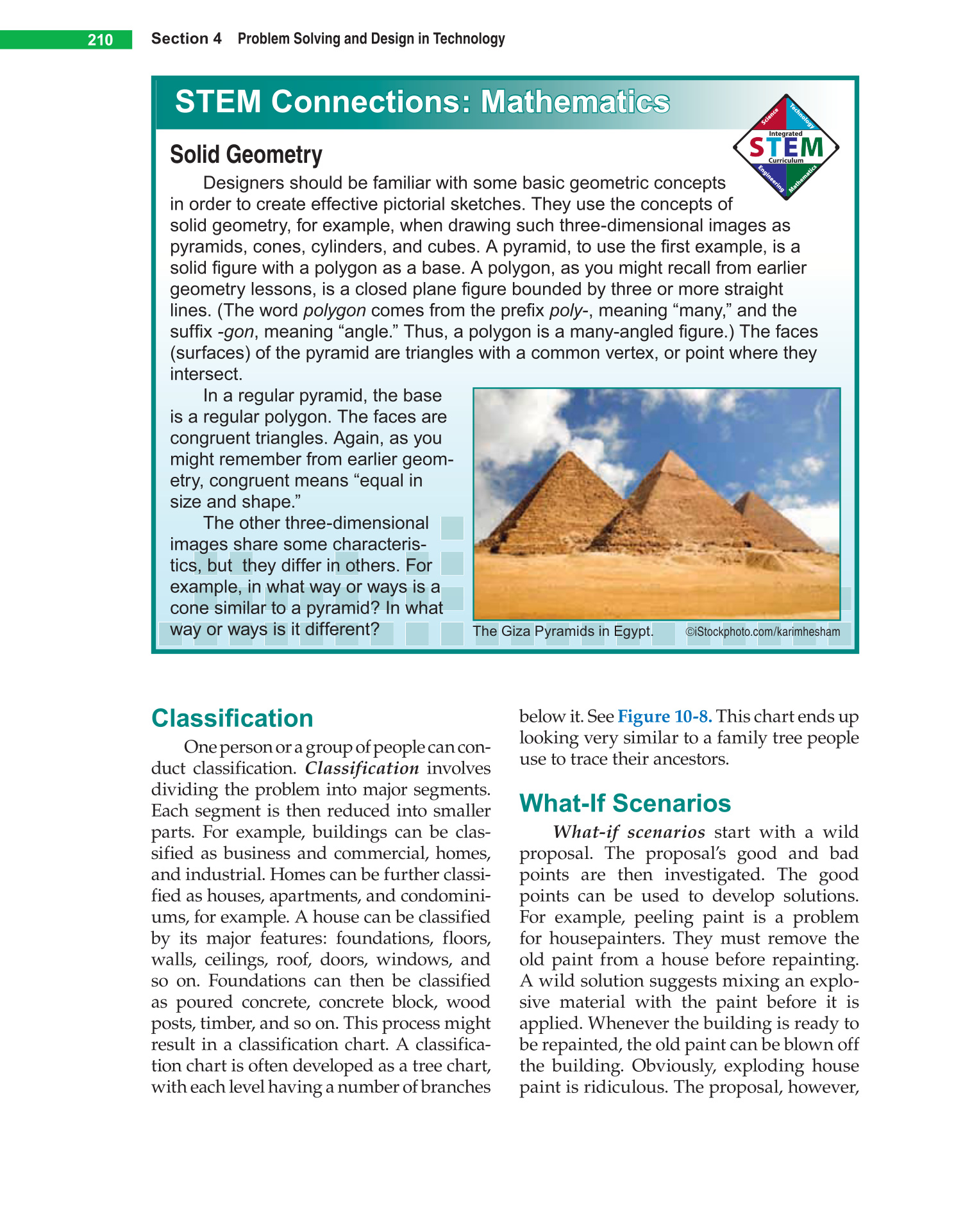 Technology &amp; Engineering, 6th Edition page 210