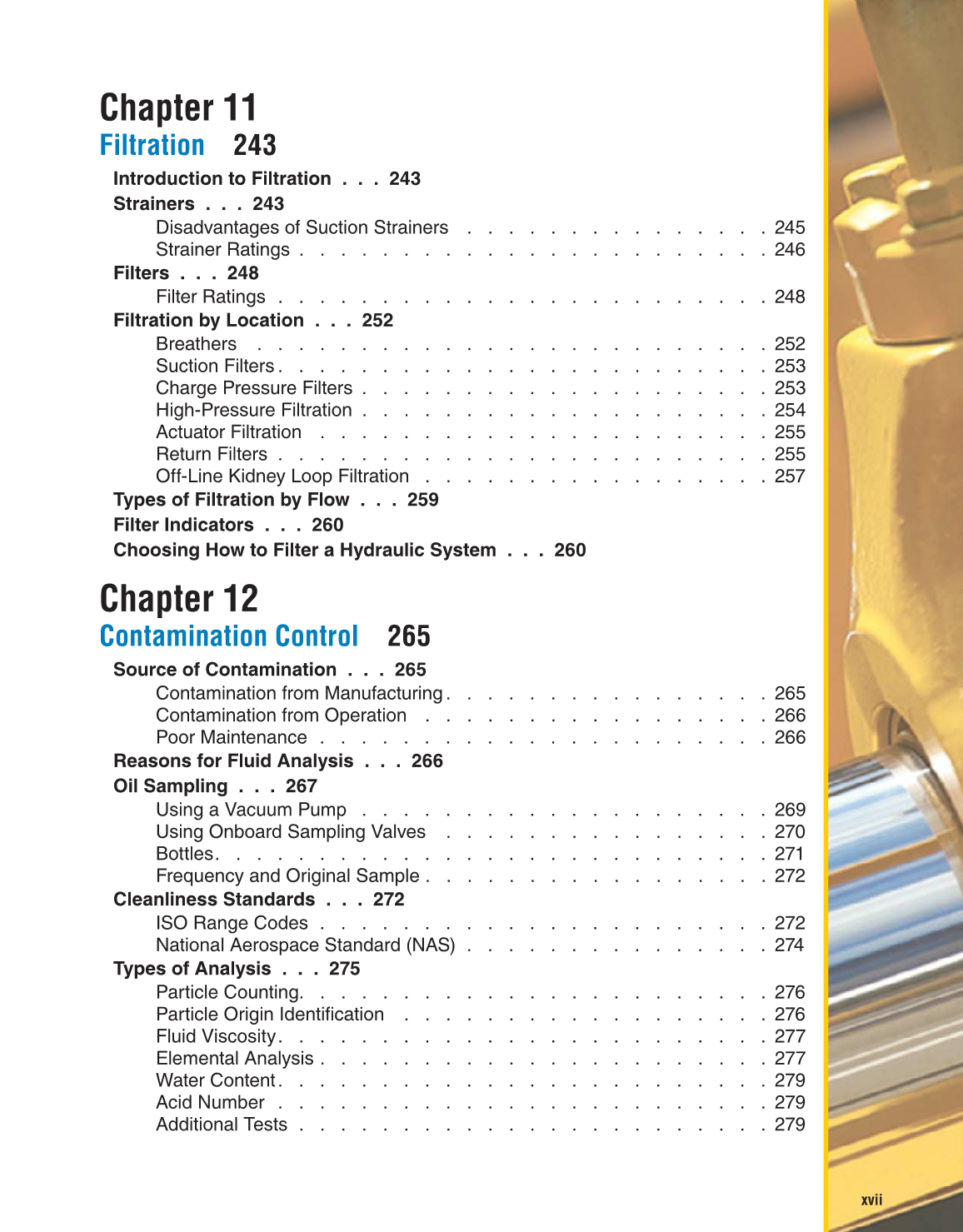 Hydraulic Systems for Mobile Equipment, 1st Edition page xvii