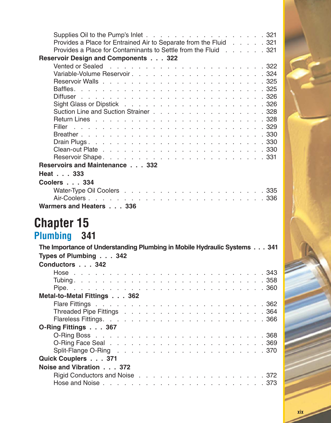 Hydraulic Systems for Mobile Equipment, 1st Edition page xix
