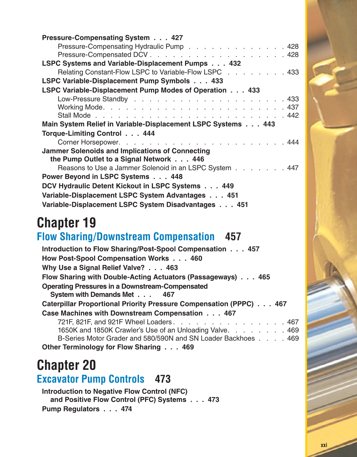 Hydraulic Systems for Mobile Equipment, 1st Edition page xxi