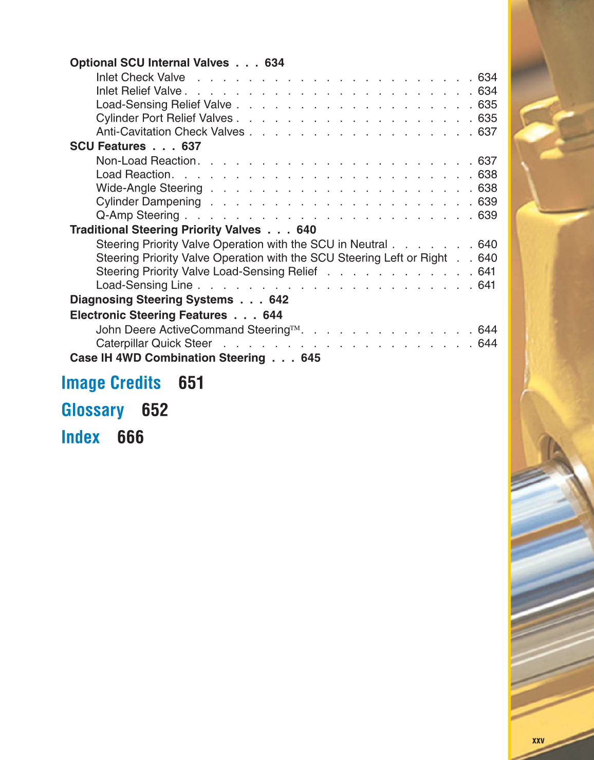 Hydraulic Systems for Mobile Equipment, 1st Edition page xxv