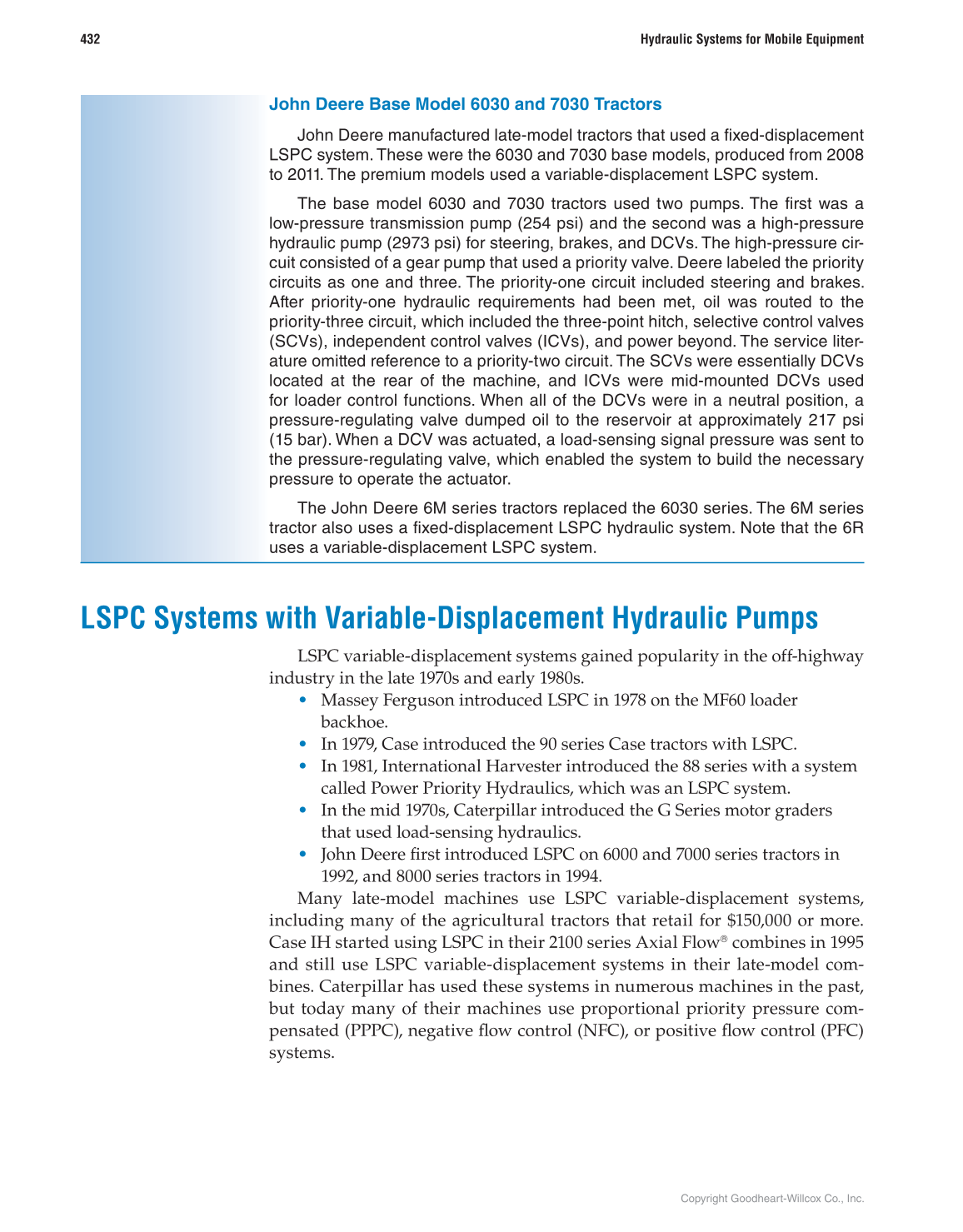 Hydraulic Systems for Mobile Equipment, 1st Edition page 432
