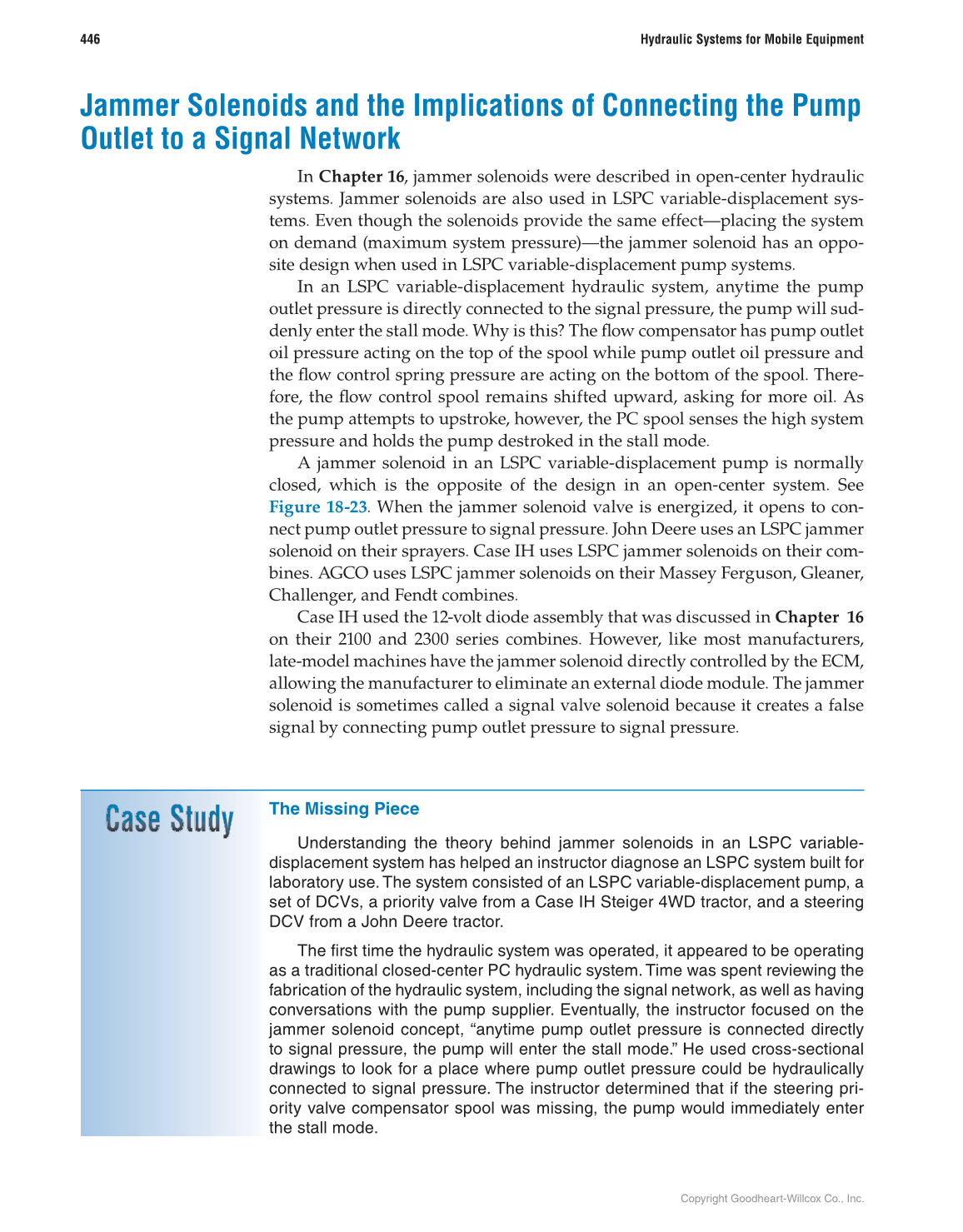 Hydraulic Systems for Mobile Equipment, 1st Edition page 446