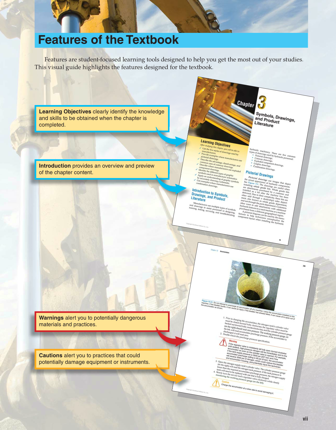 Hydraulic Systems for Mobile Equipment, 1st Edition page vii