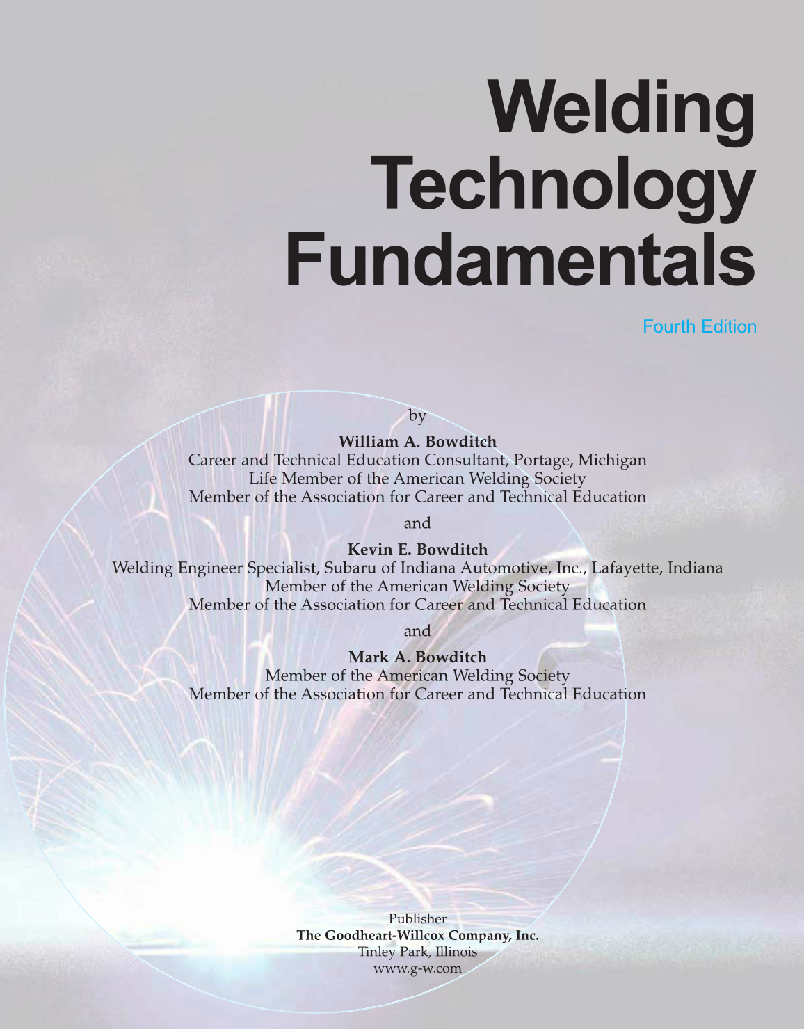 Welding Technology Fundamentals, 4th Edition page 1