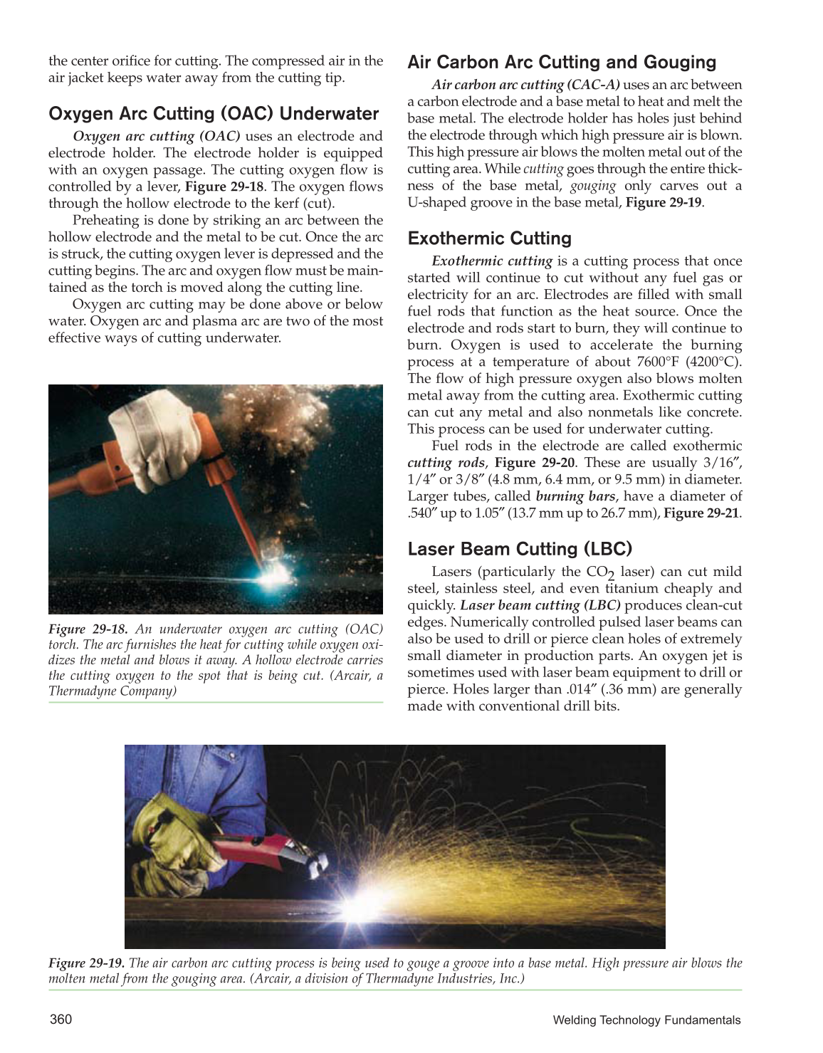 Welding Technology Fundamentals, 4th Edition page 360
