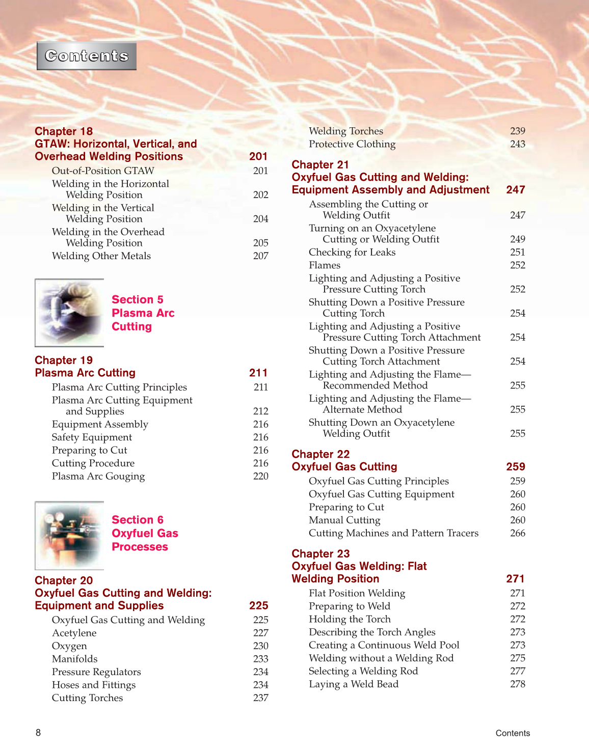 Welding Technology Fundamentals, 4th Edition page 8