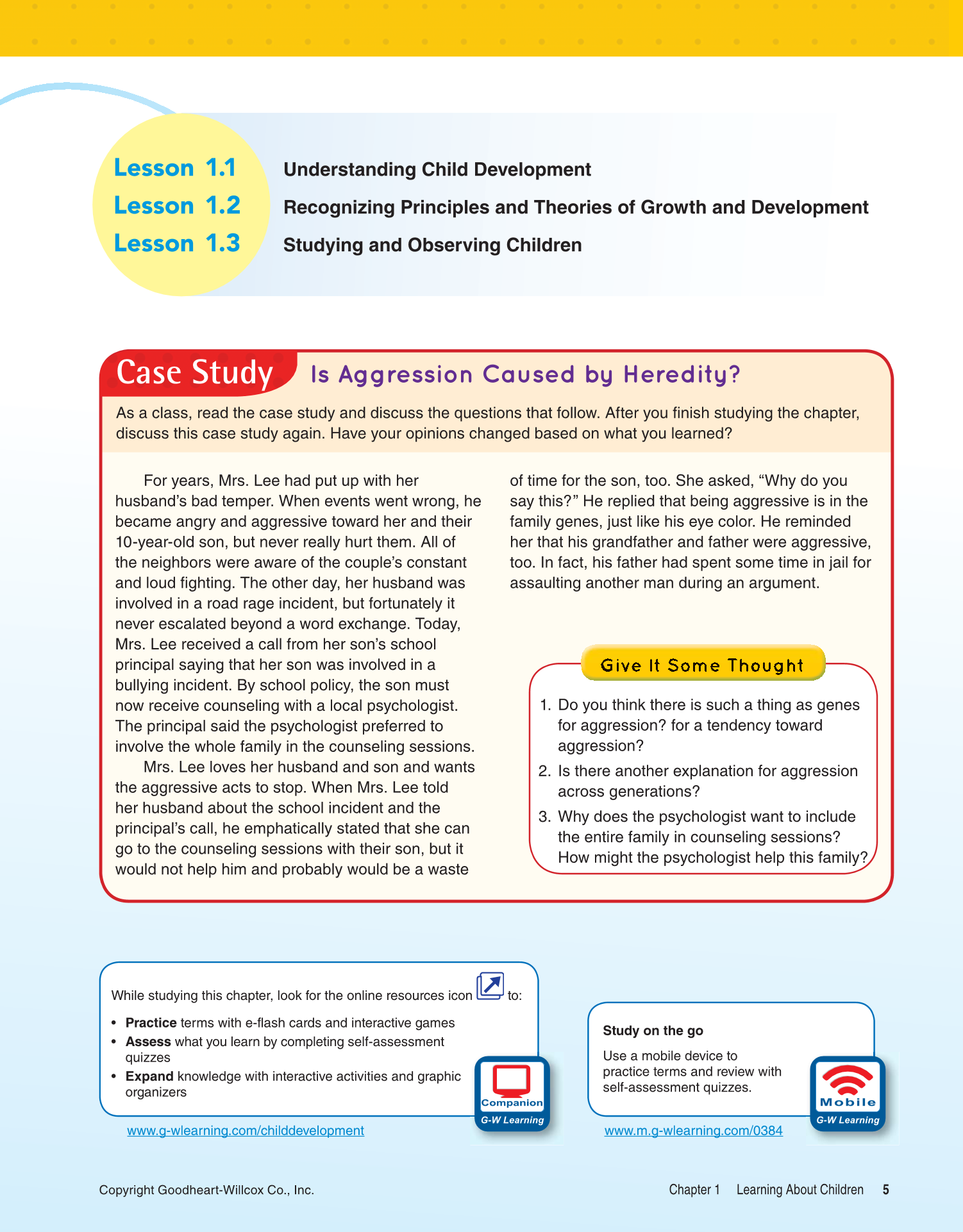 Child Development: Early Stages Through Age 12, 8th Edition page 5