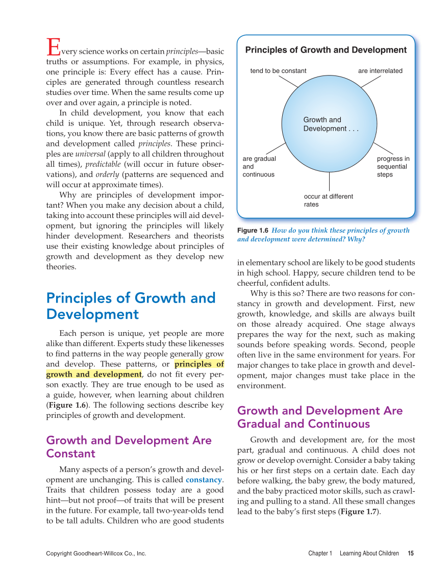 Child Development: Early Stages Through Age 12, 8th Edition page 15