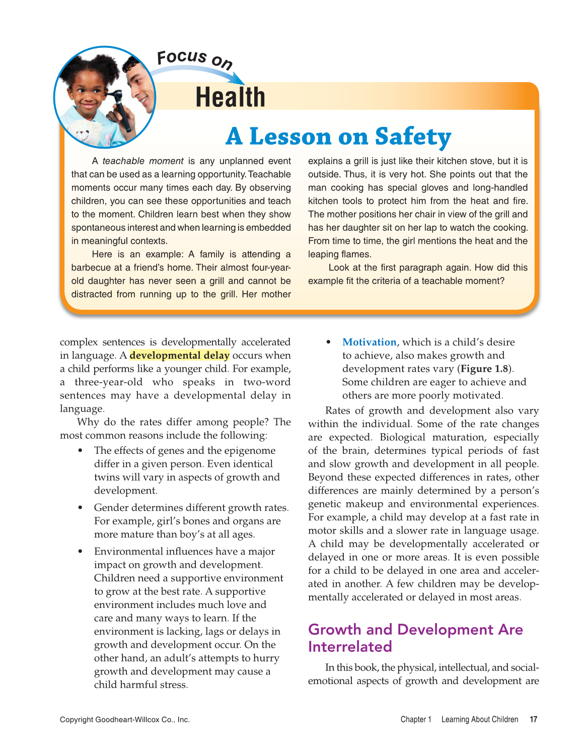 Child Development: Early Stages Through Age 12, 8th Edition page 17