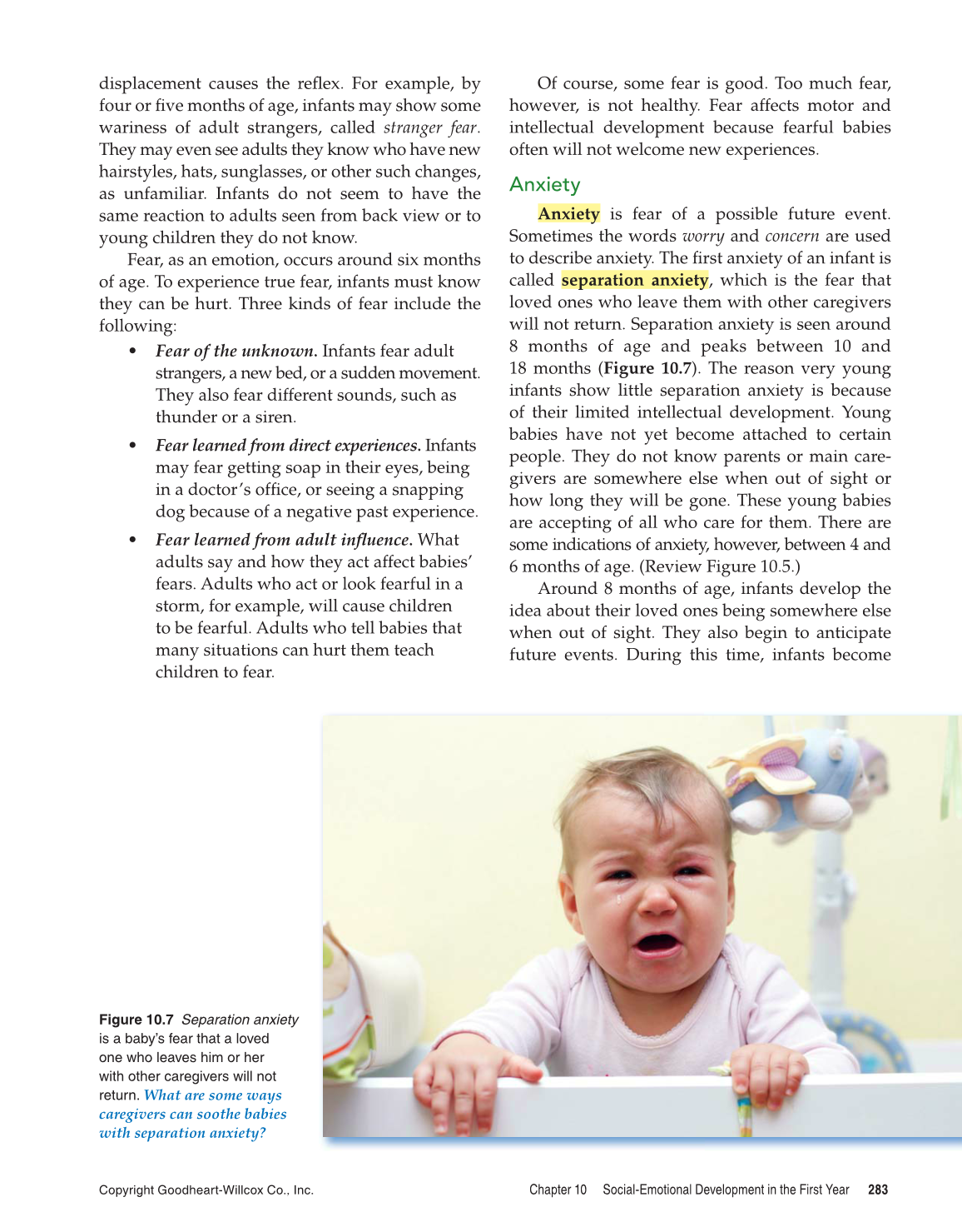 Child Development: Early Stages Through Age 12, 8th Edition page 283