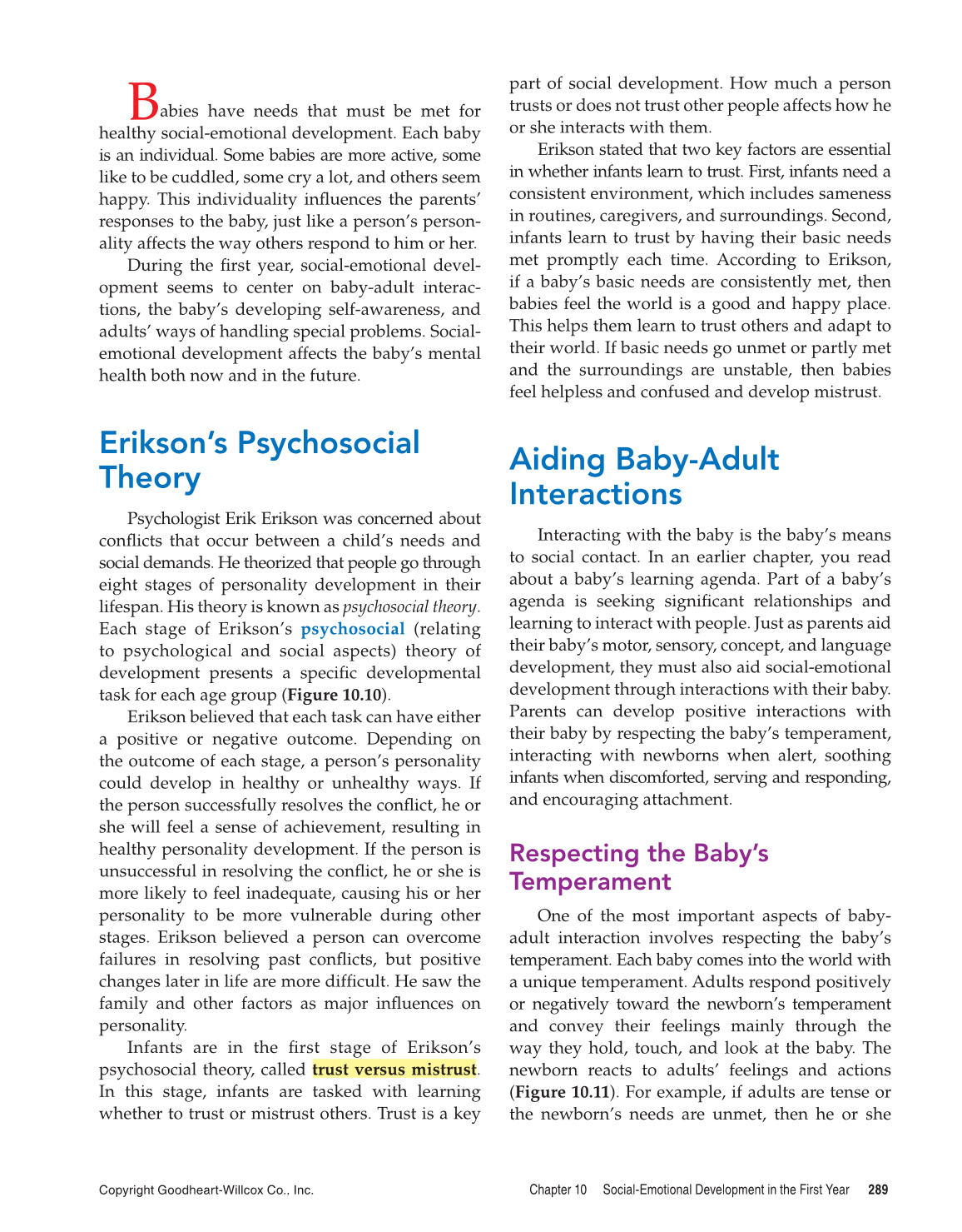Child Development: Early Stages Through Age 12, 8th Edition page 289