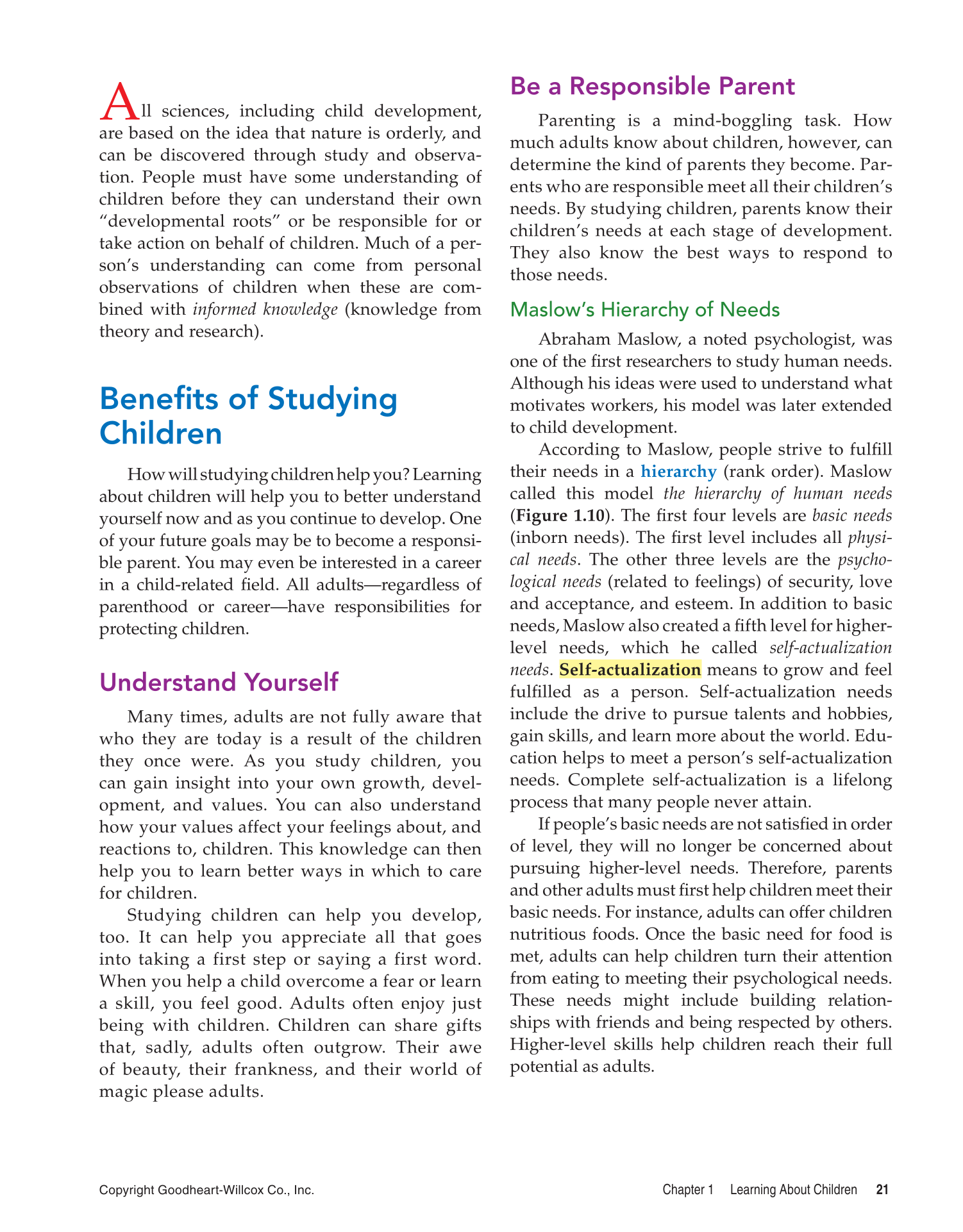 Child Development: Early Stages Through Age 12, 8th Edition page 21