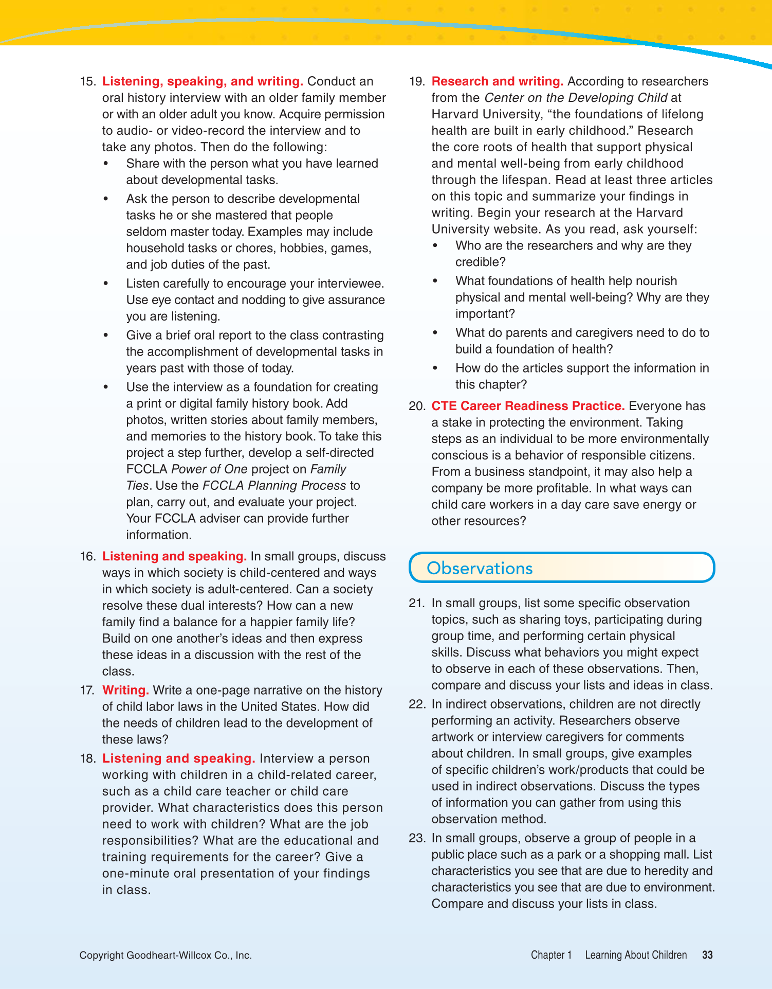 Child Development: Early Stages Through Age 12, 8th Edition page 33