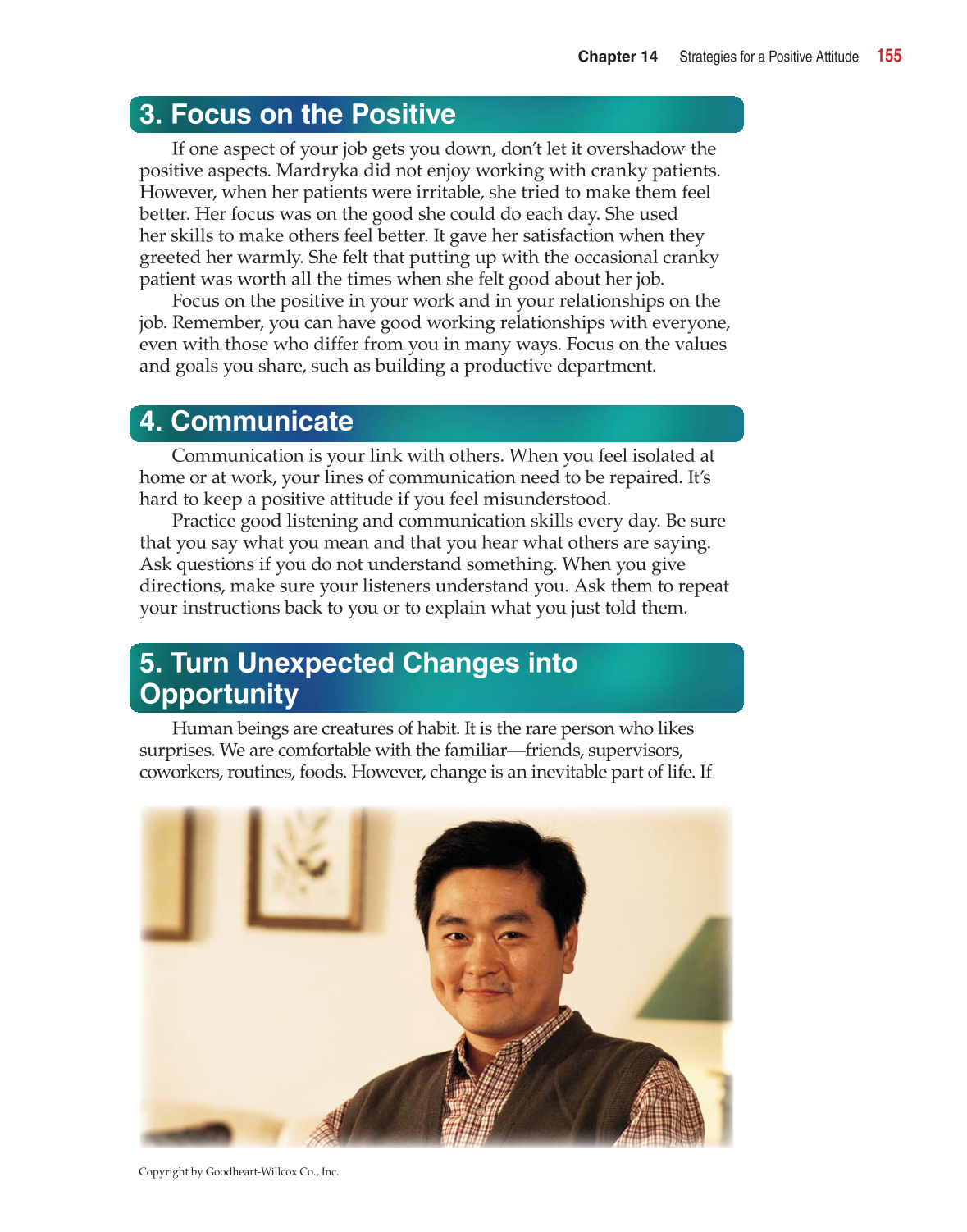 Career Success: The Attitude Advantage, 2nd Edition page 155