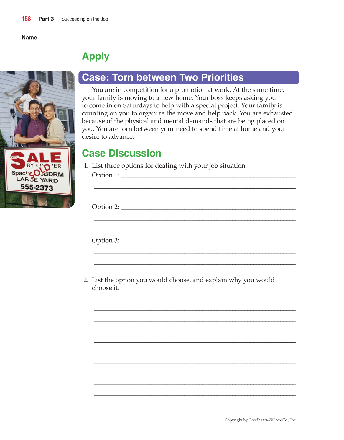 Career Success: The Attitude Advantage, 2nd Edition page 158