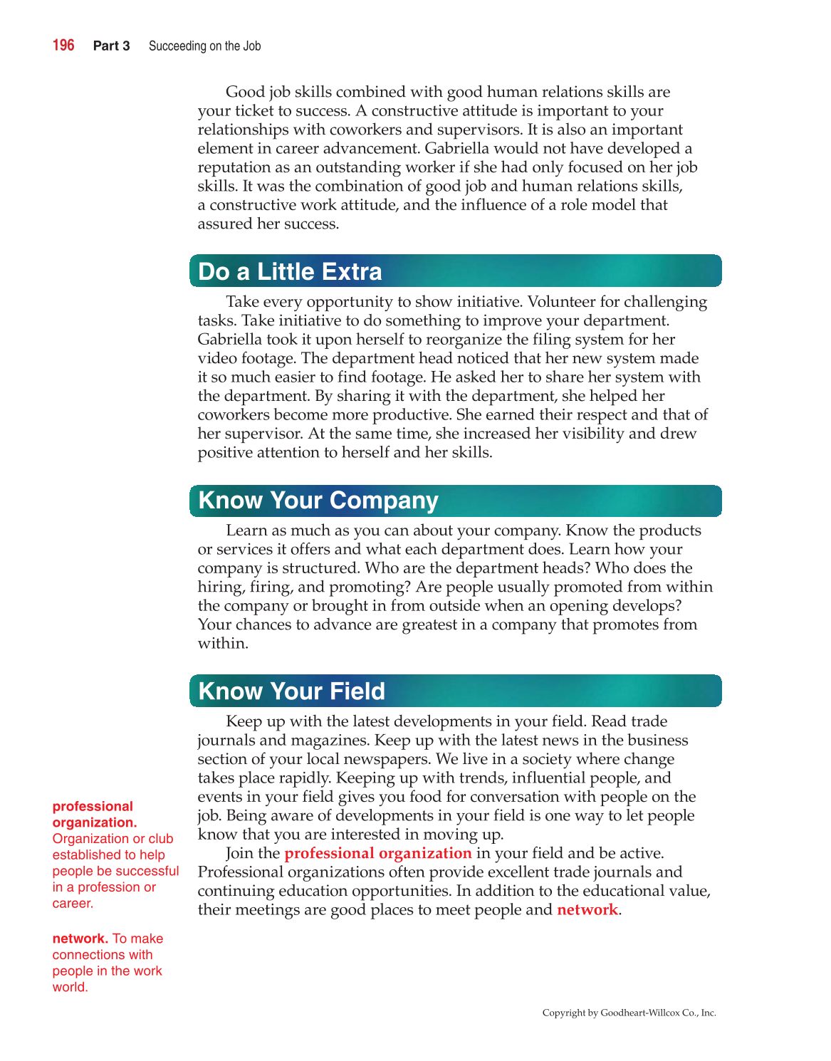Career Success: The Attitude Advantage, 2nd Edition page 196