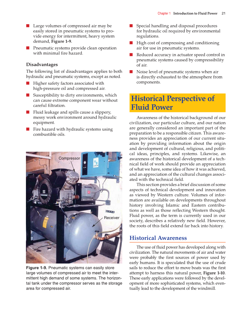 Fluid Power: Hydraulics and Pneumatics, 2nd Edition page 21