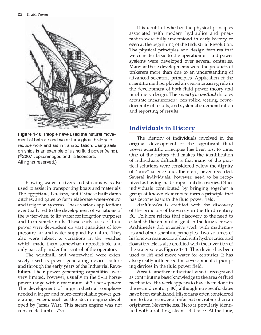 Fluid Power: Hydraulics and Pneumatics, 2nd Edition page 22