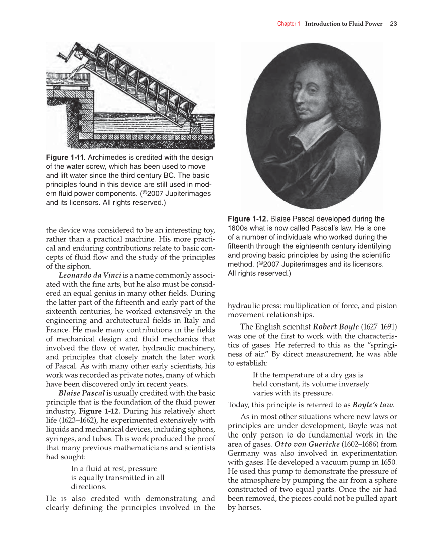 Fluid Power: Hydraulics and Pneumatics, 2nd Edition page 23
