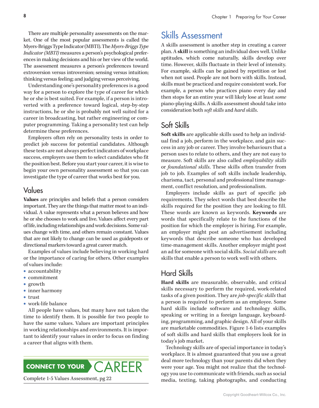 Connect to Your Career: Job-Search Skills for a Digital World, Canadian Edition page 8