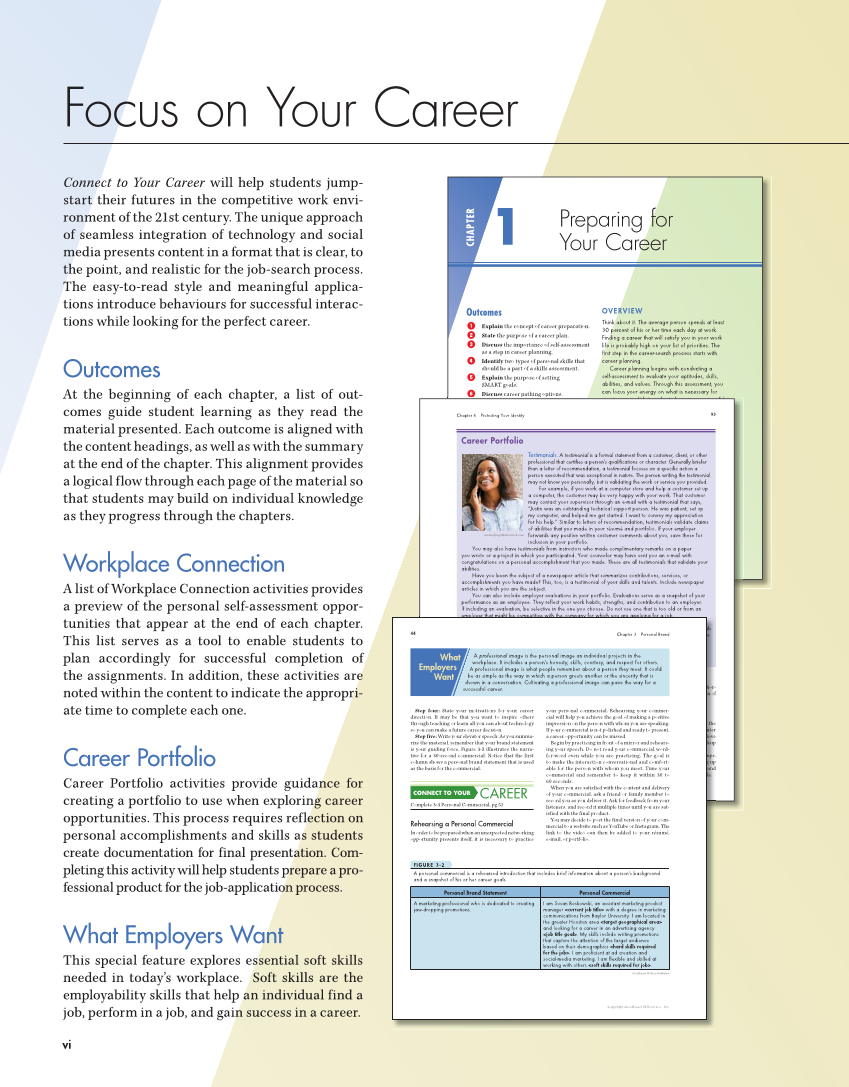 Connect to Your Career: Job-Search Skills for a Digital World, Canadian Edition page vi