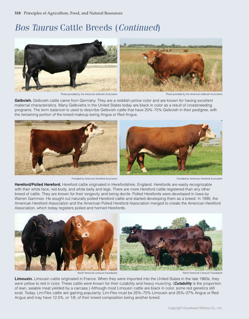 Principles of Agriculture, Food, and Natural Resources, 1st Edition page 518