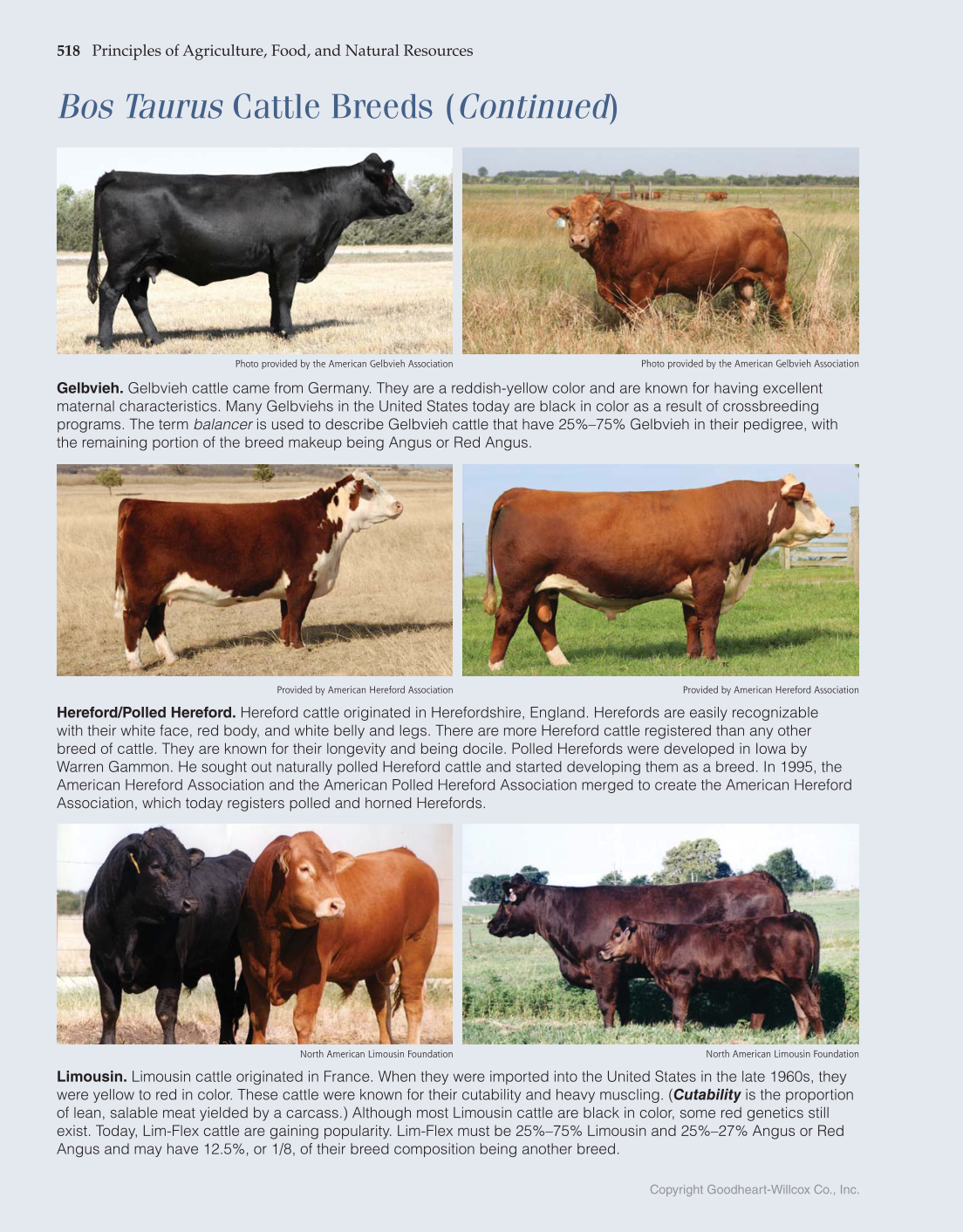 Principles of Agriculture, Food, and Natural Resources, 1st Edition page 518