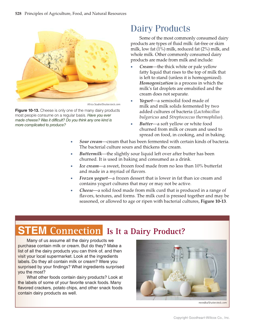 Principles of Agriculture, Food, and Natural Resources, 1st Edition page 528