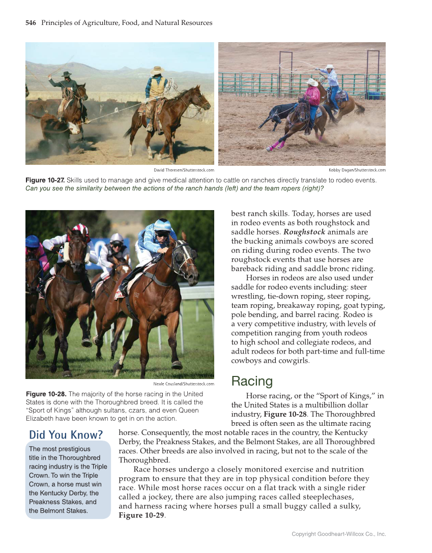 Principles of Agriculture, Food, and Natural Resources, 1st Edition page 546