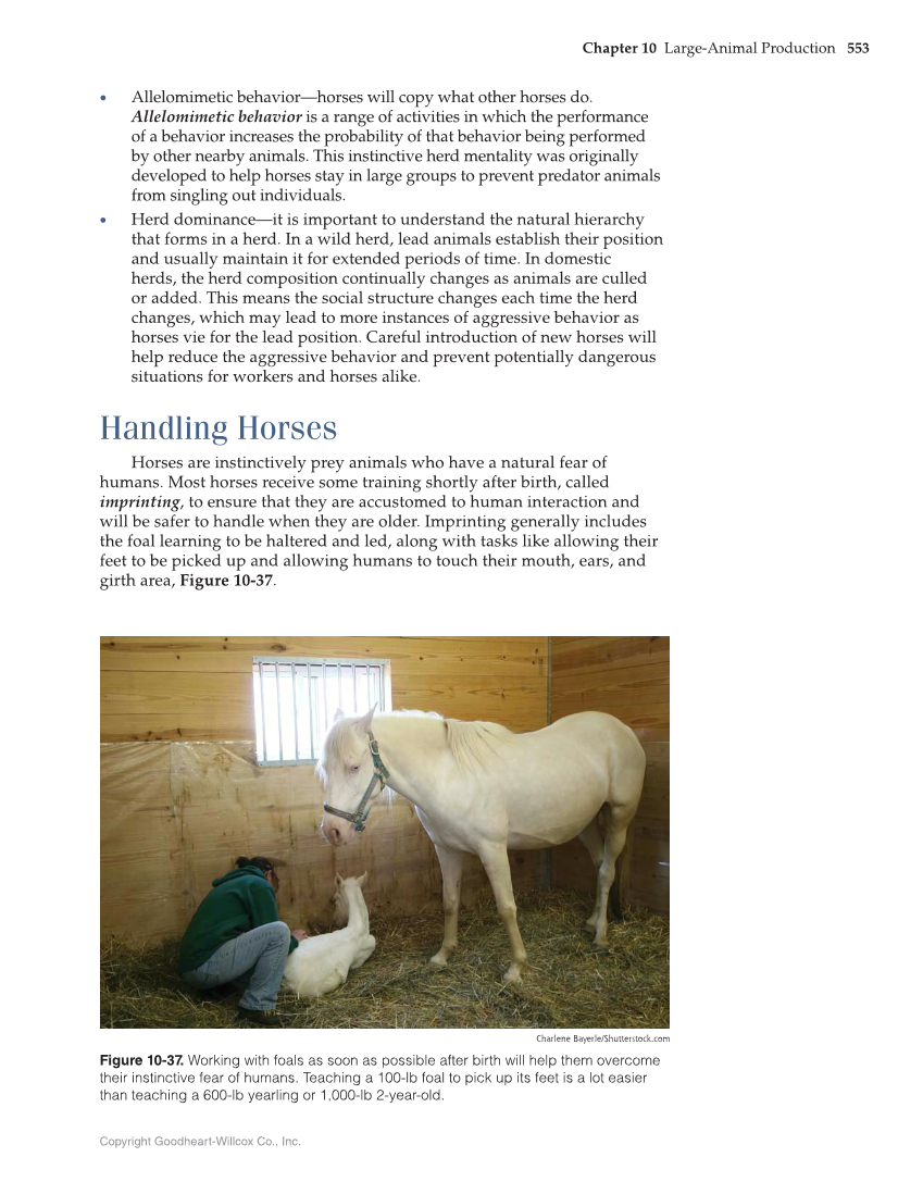 Principles of Agriculture, Food, and Natural Resources, 1st Edition page 553