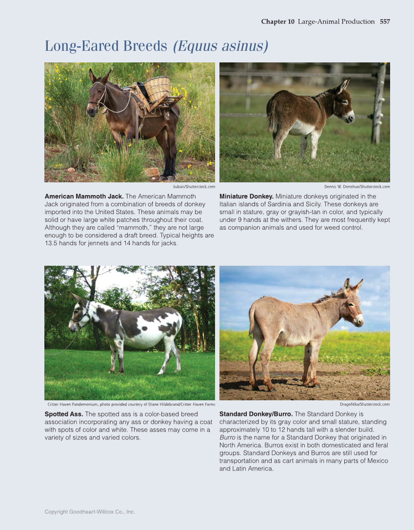 Principles of Agriculture, Food, and Natural Resources, 1st Edition page 557