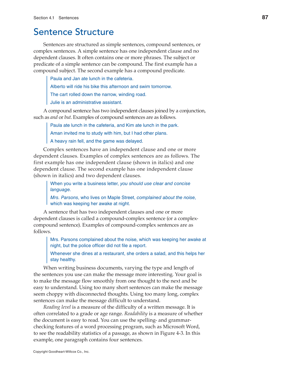 Professional Communication, 1st Edition page 87