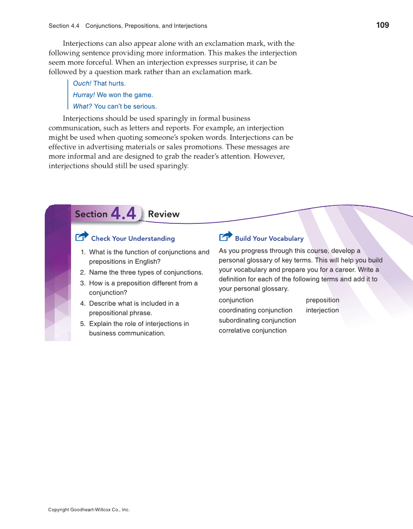 Professional Communication, 1st Edition page 109
