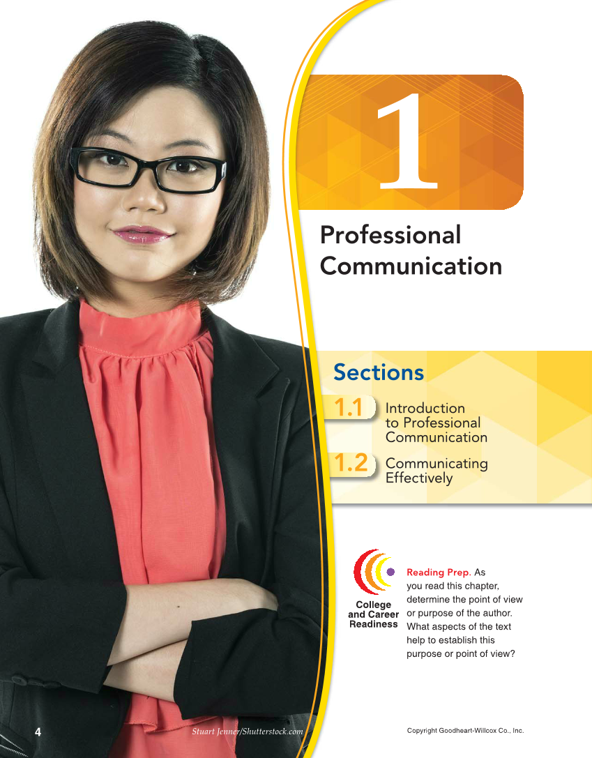 Professional Communication, 1st Edition page 4
