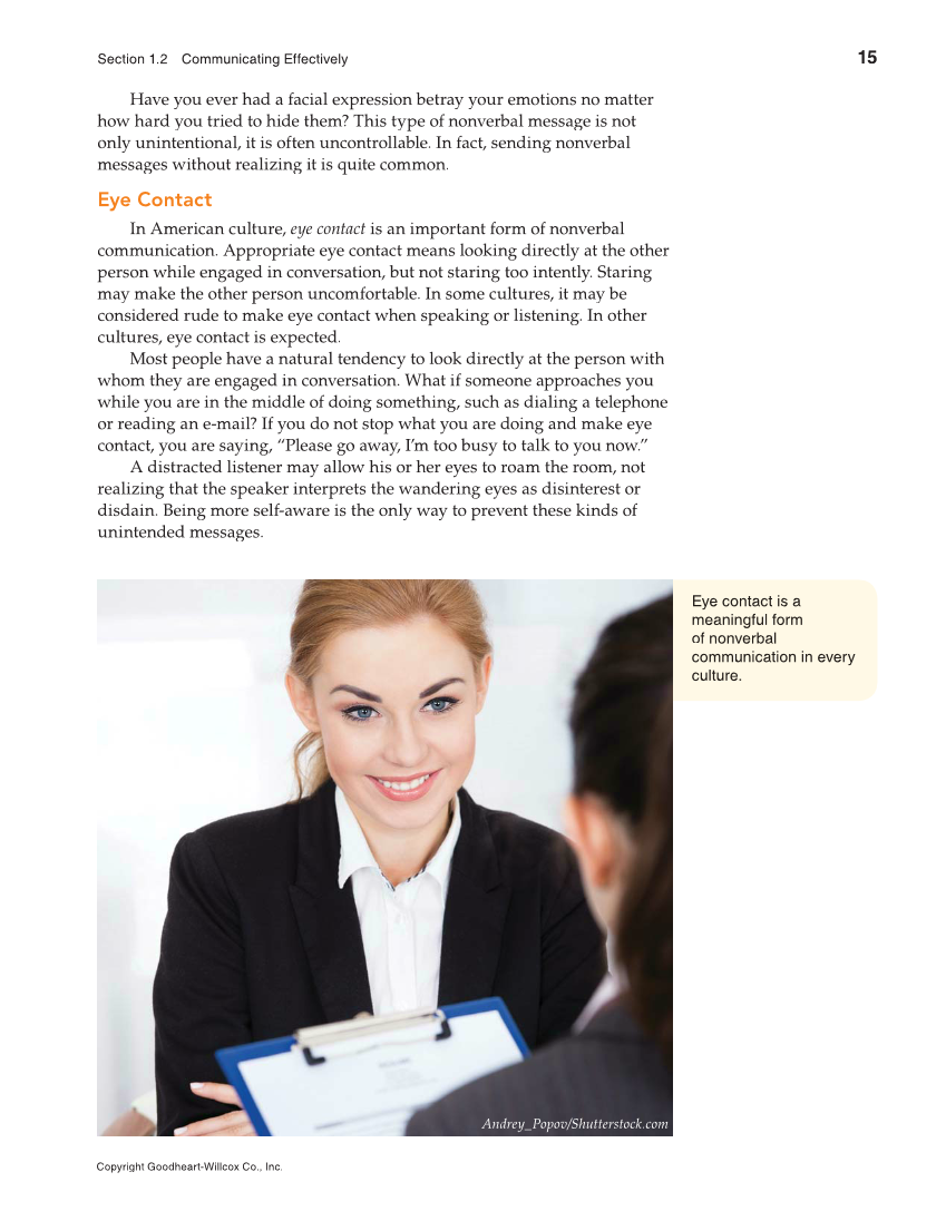 Professional Communication, 1st Edition page 15