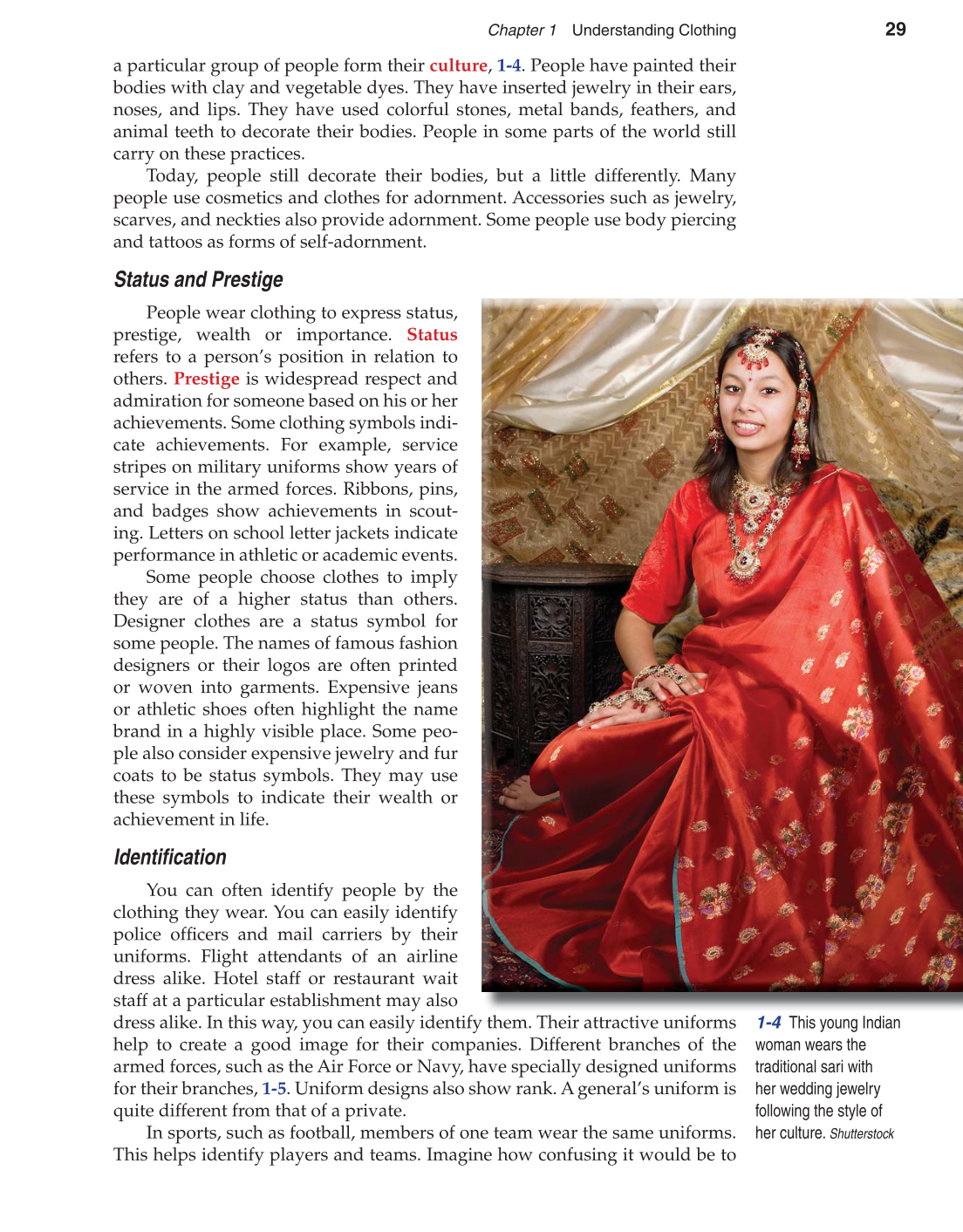 Apparel: Design, Textiles & Construction, 10th Edition page 29