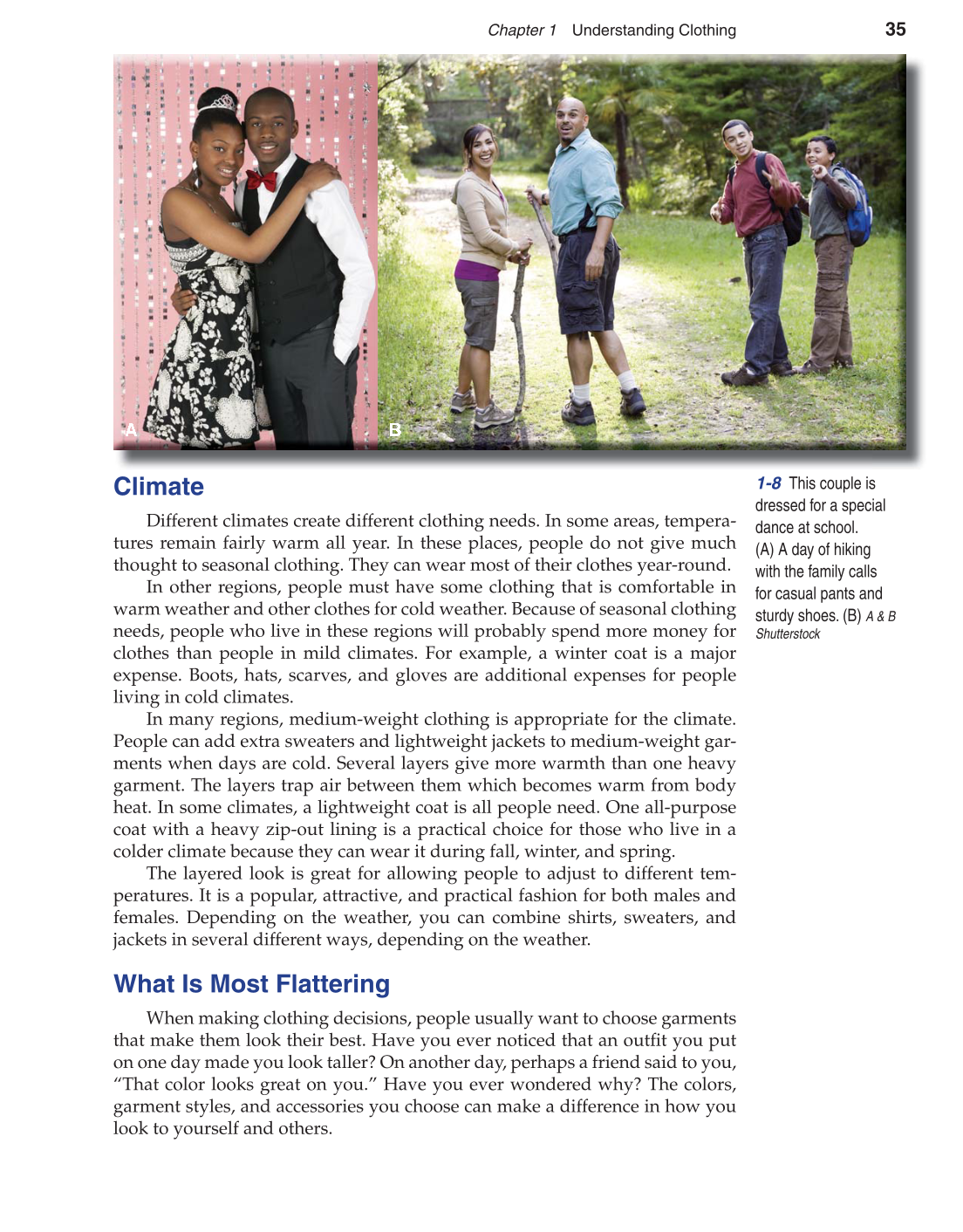Apparel: Design, Textiles & Construction, 10th Edition page 35