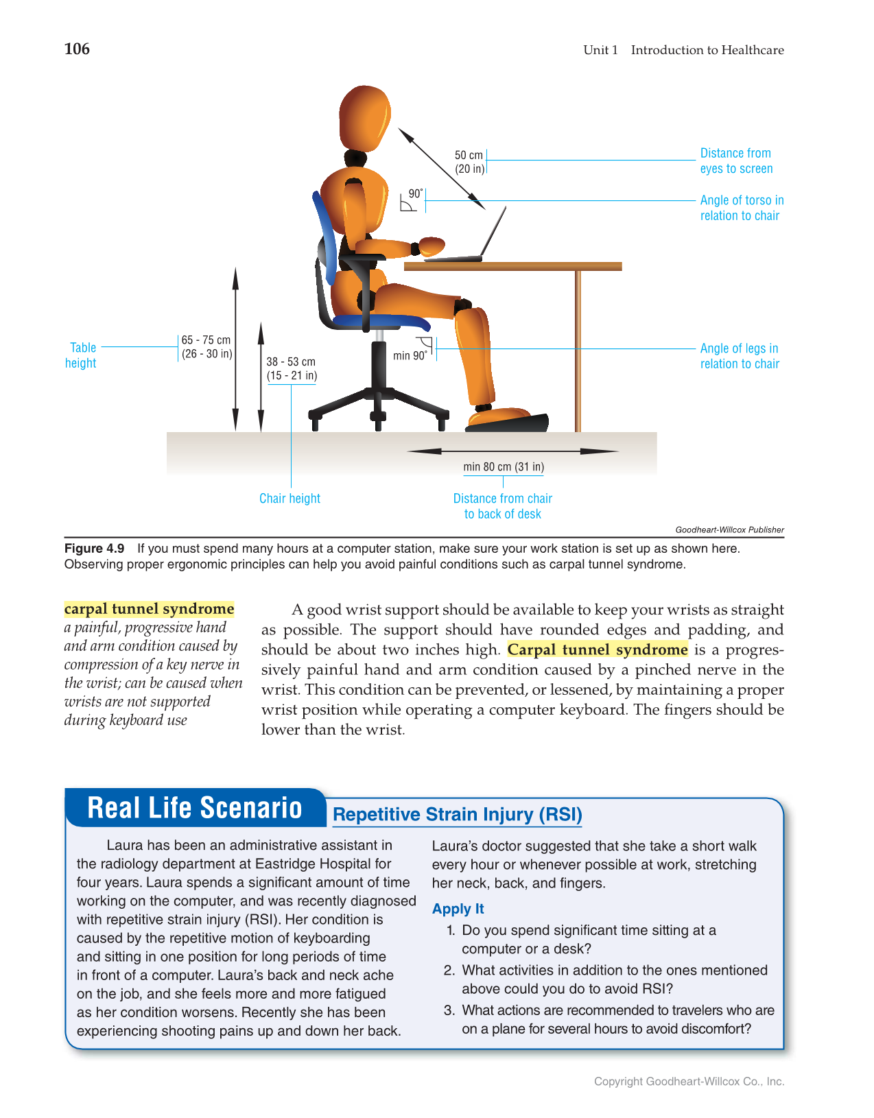 Health Science: Concepts and Applications, 1st Edition page 106