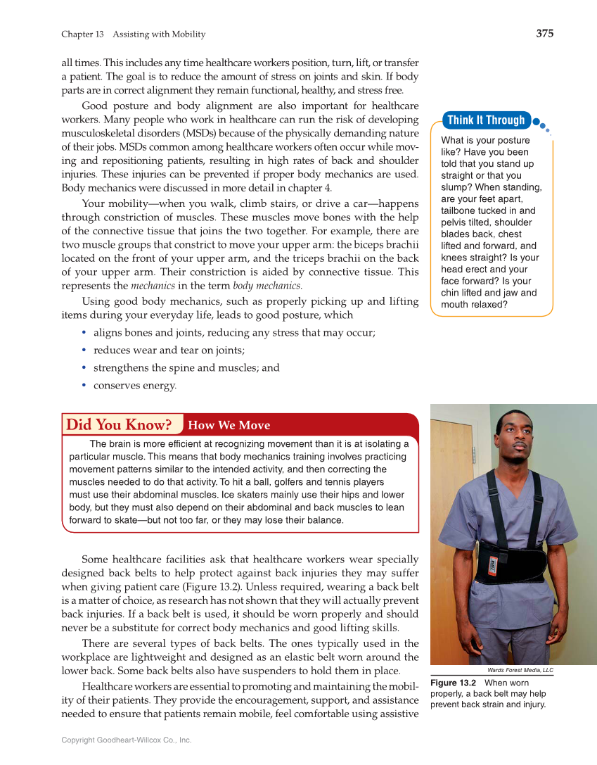 Health Science: Concepts and Applications, 1st Edition page 375