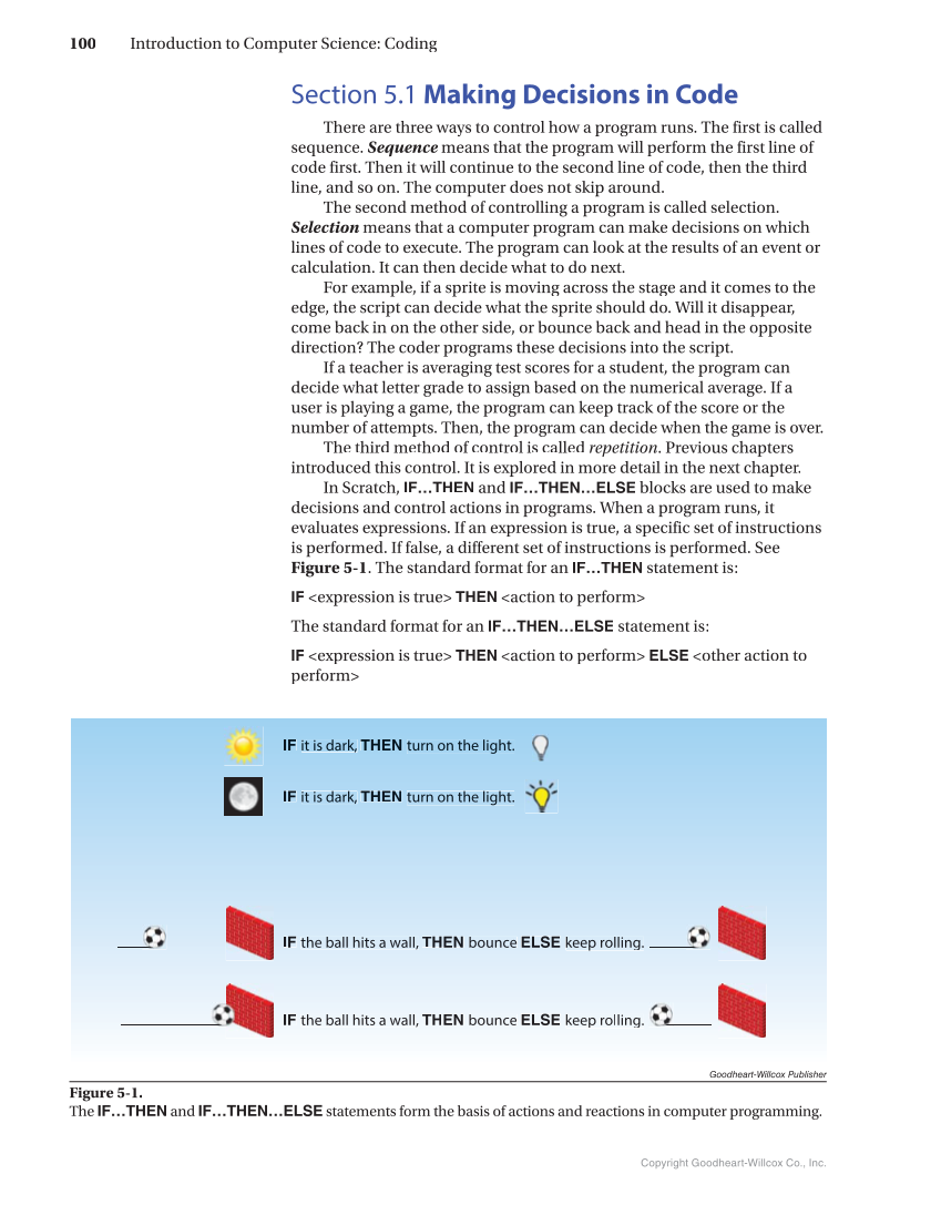 Introduction to Computer Science: Coding, 1st Edition page 100