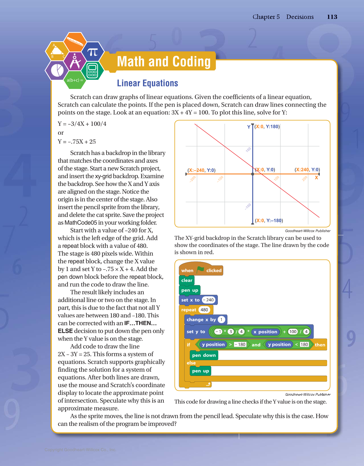 Introduction to Computer Science: Coding, 1st Edition page 113