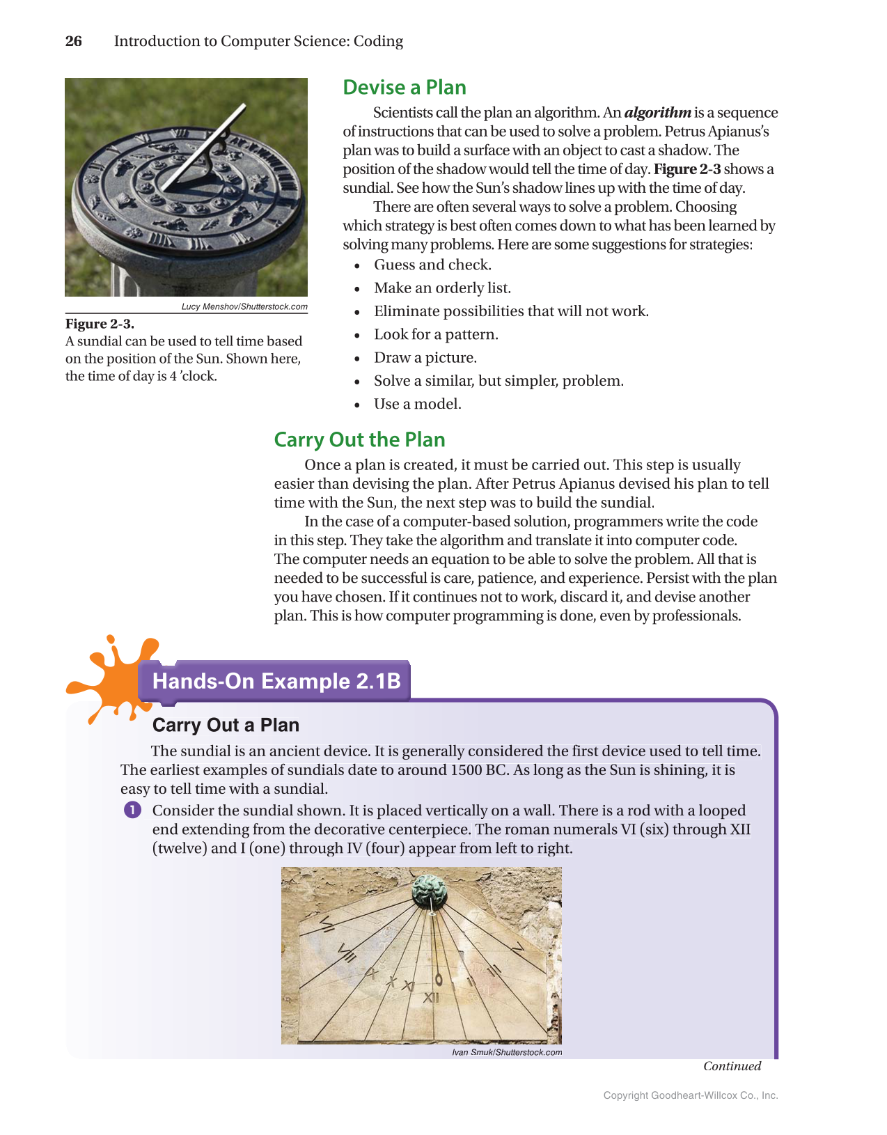 Introduction to Computer Science: Coding, 1st Edition page 26