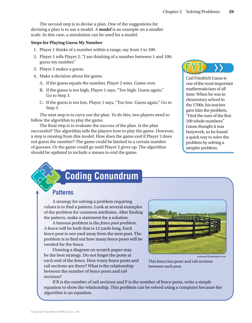 Introduction to Computer Science: Coding, 1st Edition page 29